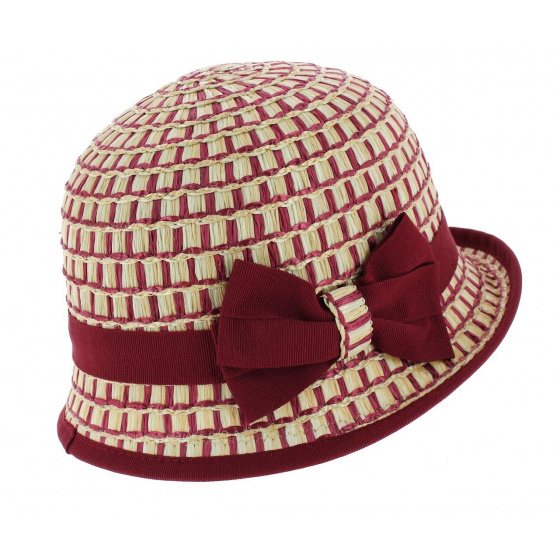 Burgundy Cloche Hat Imperia - Anna Rizzo