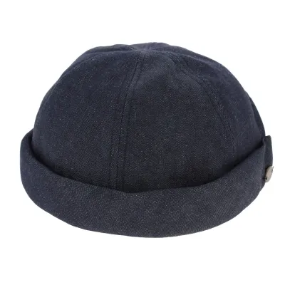 Bonnet Docker Cooper Coton Bleu-Marine - Mtm Reference : 5405 | Chapellerie Traclet