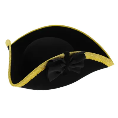 Tricorn Hat - Infantry Wool Felt Made In France   Reference: 1423 | Chapellerie Traclet