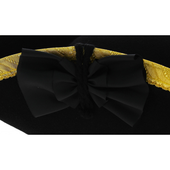 Chapeau Tricorne - Infanterie Feutre Laine Made In France