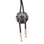 Indian Bear Bolo Tie