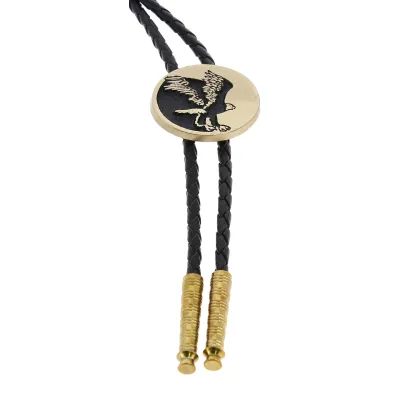 Golden Eagle Bolo Tie Reference: 1526 | Chapellerie Traclet