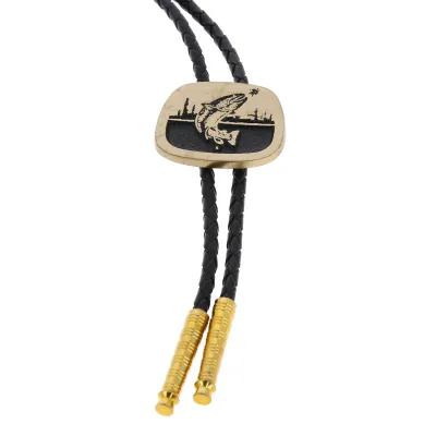 Golden Trout Bolo Tie Reference: 1527 | Chapellerie Traclet