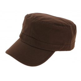 Brown Army Cotton Cap - Beechfield