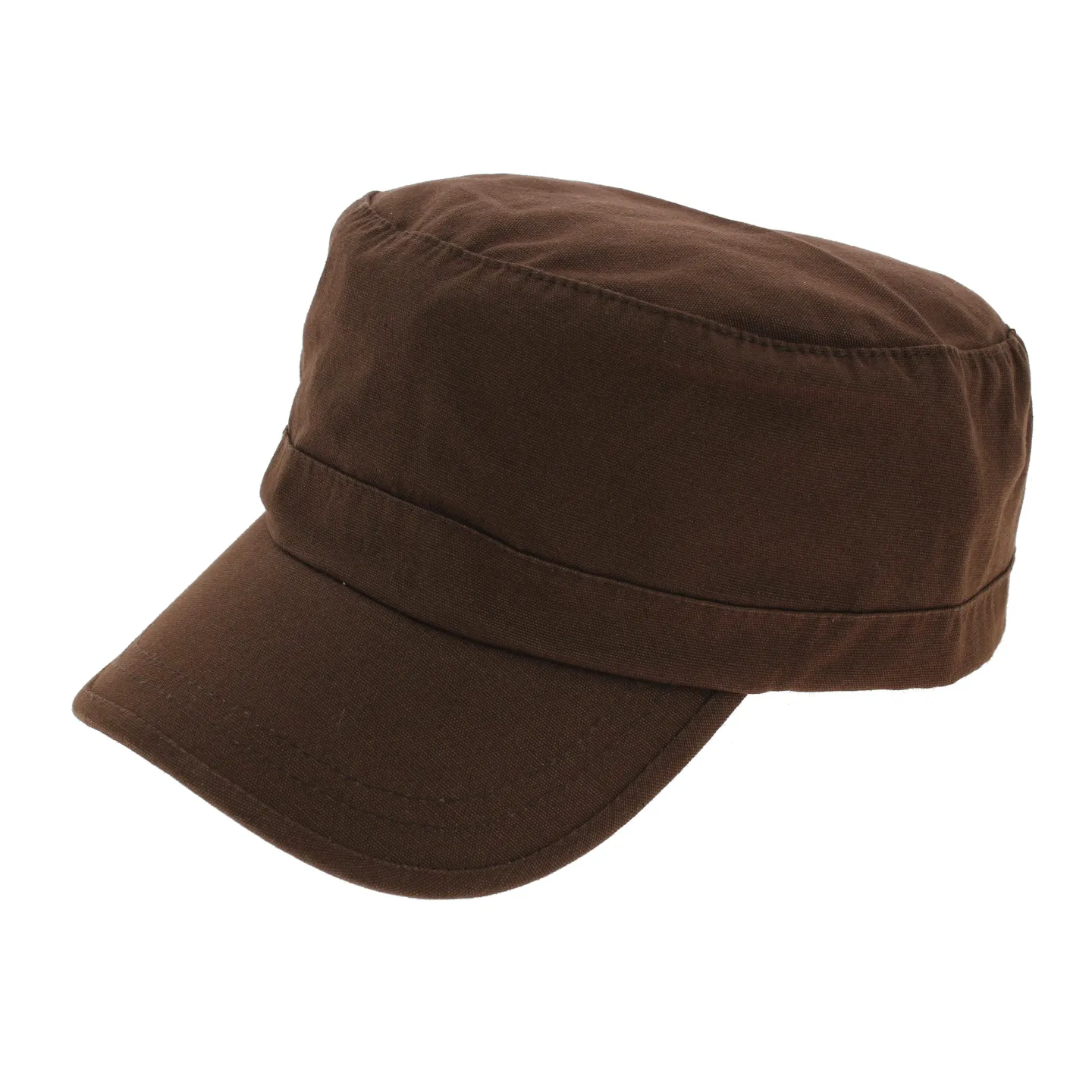 Casquette Army Coton Marron - Beechfield Reference : 6990 | Chapellerie Traclet