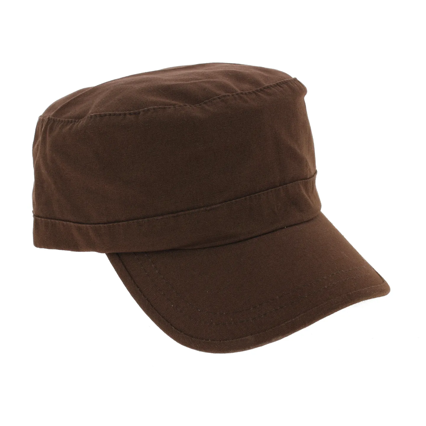 Casquette Army Coton Marron - Beechfield Reference : 6990 | Chapellerie Traclet