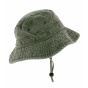 Angkor Khaki Cotton Outdoor Bucket Hat