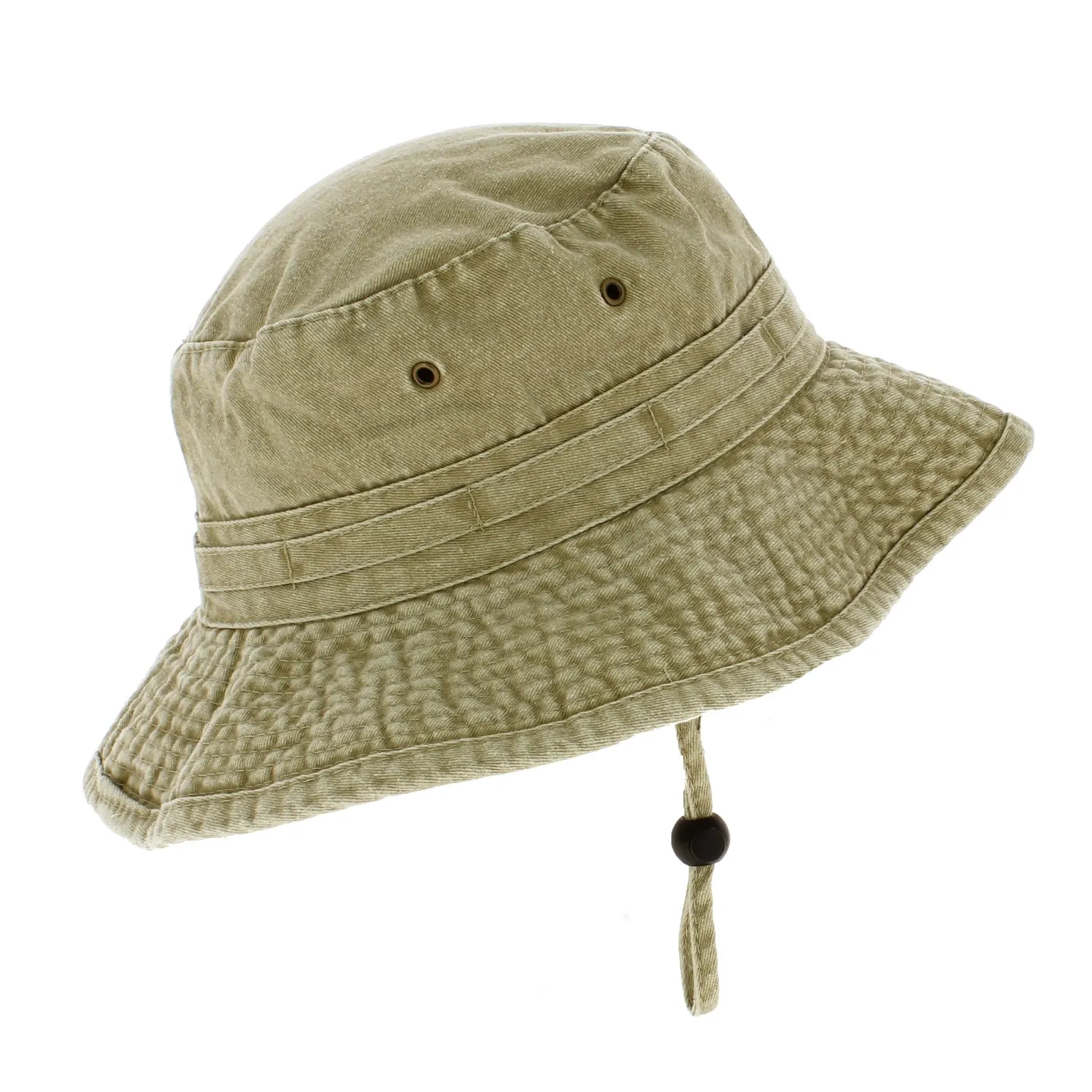 Bob Outdoor Coton Boonie Kaki- Traclet Reference : 6997 | Chapellerie Traclet