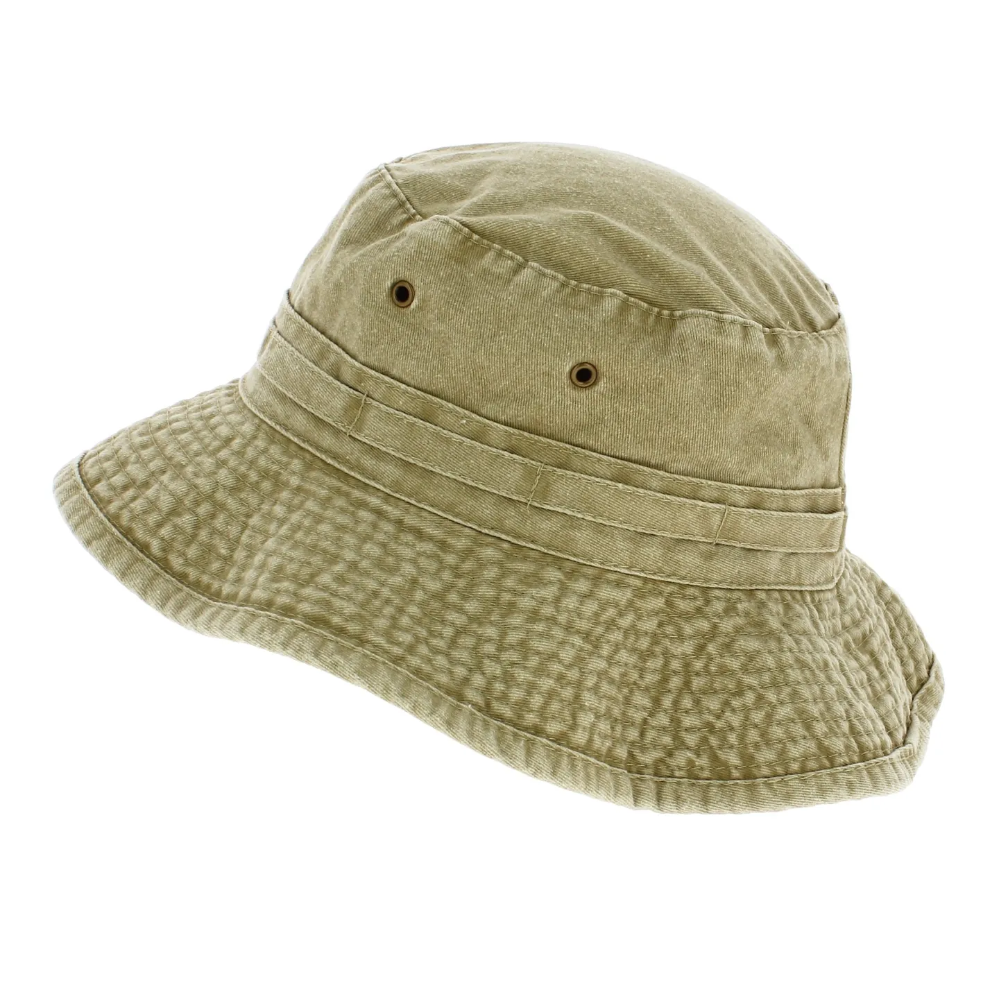 Bob Outdoor Coton Boonie Kaki- Traclet Reference : 6997 | Chapellerie Traclet