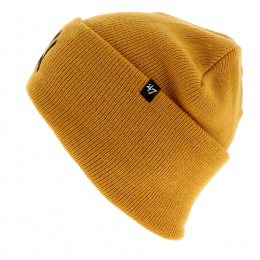 Yellow NY Yankees Acrylic Beanie - 47 Brand