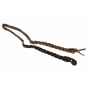 Brown leather hat band - Aussie Apparel