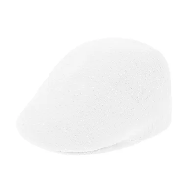 Casquette Bec de Canard Herringbone 507 Blanc - Kangol  Reference : 7030 | Chapellerie Traclet