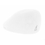White Herringbone 507 Duckbill Cap - Kangol