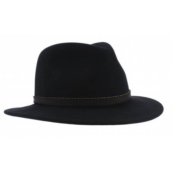 Chapeau Delaware Valrico Feutre Noir - Stetson