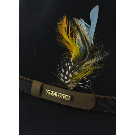 Chapeau Delaware Valrico Feutre Noir - Stetson