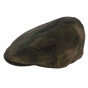 Kent Camouflage Waxed Cotton Flat Cap - Stetson
