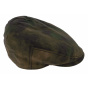 Kent Camouflage Waxed Cotton Flat Cap - Stetson