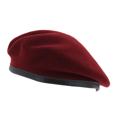 Béret Commando Parachutiste Laine Amarante - Laulhère Reference : 7077 | Chapellerie Traclet