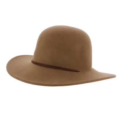Capeline Tiller Camel - Brixton Reference : 7081 | Chapellerie Traclet