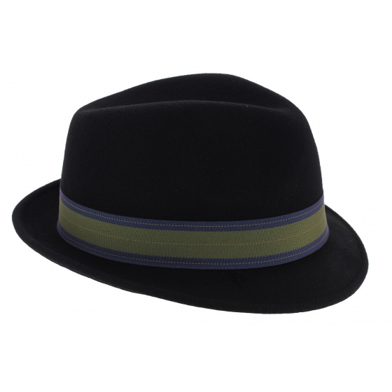 Nat'l Park Black Felt Trilby Hat - Stetson