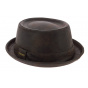 Porkpie Hat Portland Pigskin Brown - Stetson