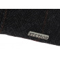 Stetson Stockton Flat Cap Anthracite Wool