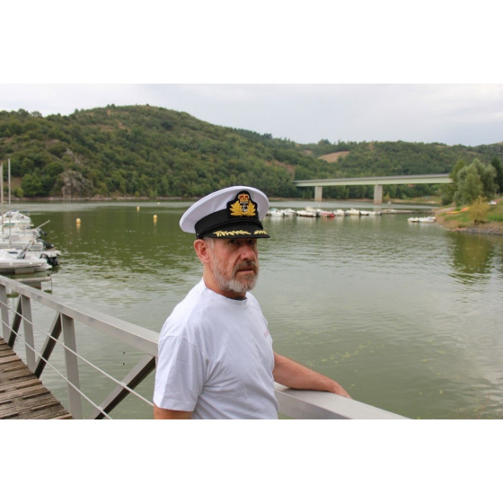 Casquette Capitaine Blanc - Traclet