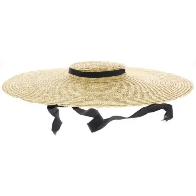provencal hat - natural straw berigoule hat Reference: 6838 | Traclet Hat Shop