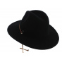 Traveller Hat Field Wool Felt Black - Brixton