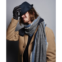Anthracite Wool Player Peter Hat - Barts