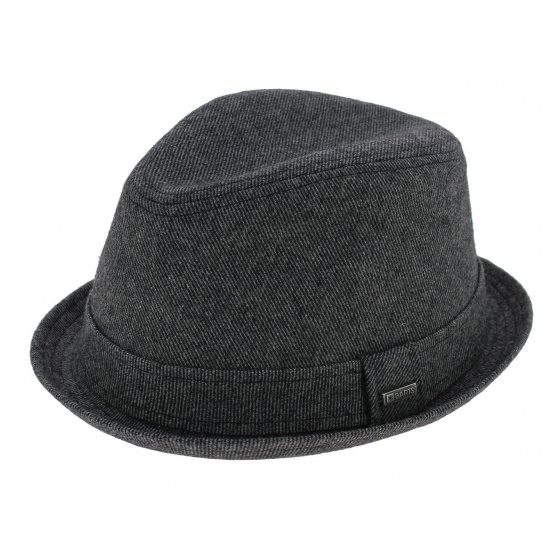 Anthracite Wool Player Peter Hat - Barts