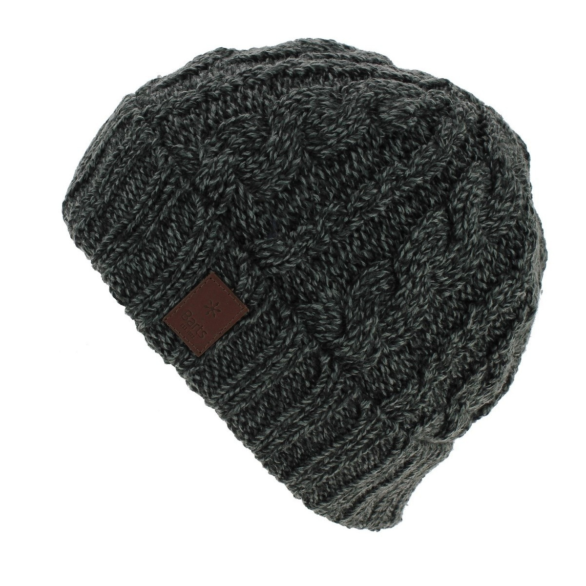 Barts Twister Turnup - Berretto Invernale Uomo Con Treccia E Risvolto In Morbidissimo Pile