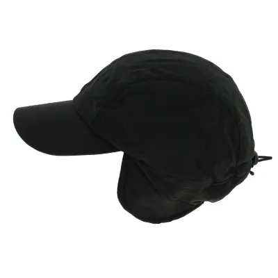 Baseball Cap Active Ear Flaps Black - Barts Reference: 7133 | Traclet Hat Shop