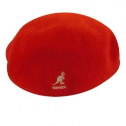 Kangol Wool 504 Red Cap