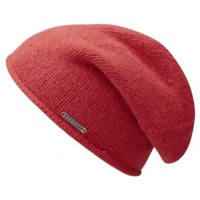 Red Howell Alpaca oversized beanie - Stetson Reference: 7150 | Traclet Hat Shop