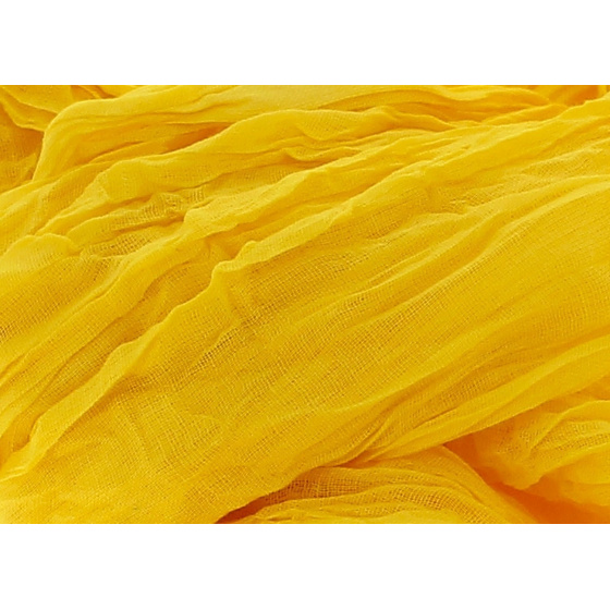 Chèche Torsade Jaune Coton - Traclet