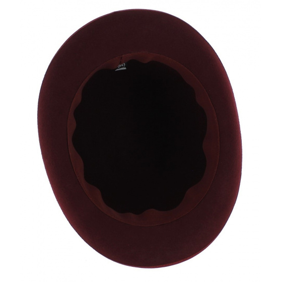Papa Wenba Burgundy Bowler Hat Papa Wenba Burgundy Bowler Hat