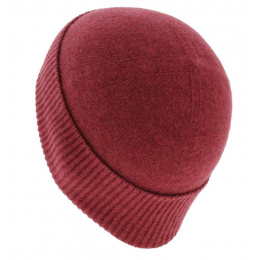 Raspberry Bolzano Cashmere Beanie - Traclet