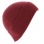 Raspberry Bolzano Cashmere Beanie - Traclet