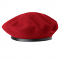 Red Wool Monty Beret - Kangol