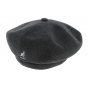 Kangol Newsboy Cap Anthracite - Wool Spitfire