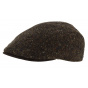 Tokio Domed Cap Brown Wool - Traclet by Marone