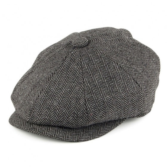 Grey Chevron Arnold Wildlife Children's Cap - Traclet