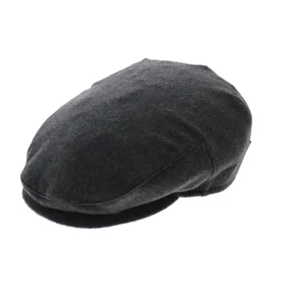 Casquette cachemire anthracite - Borsalino Reference : 1903 | Chapellerie Traclet