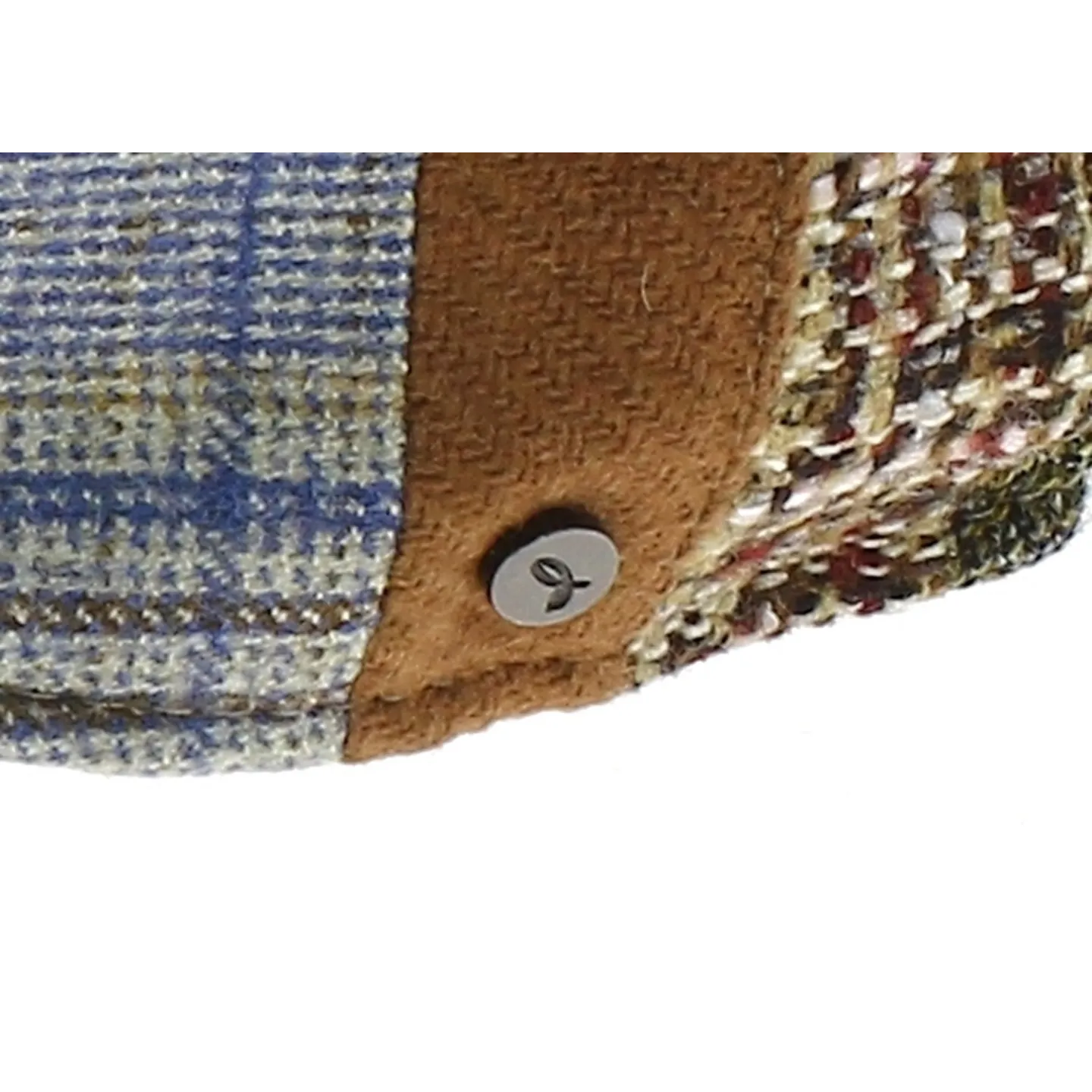 Rounded Patchwork Cap - Doria Reference: 5617 | Traclet Hat Shop