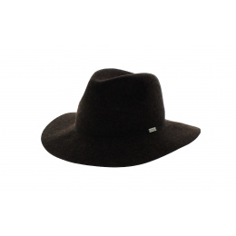 The Harmon Coal brown adventurer hat