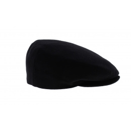Traditional cap kent plain black