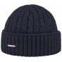 Stetson Georgia wool beanie in navy