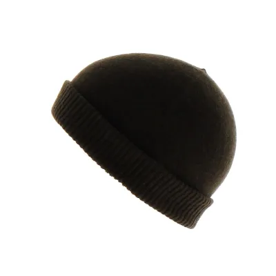 Bonnet cachemire classique fabrication française marron Reference : 7205 | Chapellerie Traclet