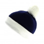 Layover children's pompom beanie